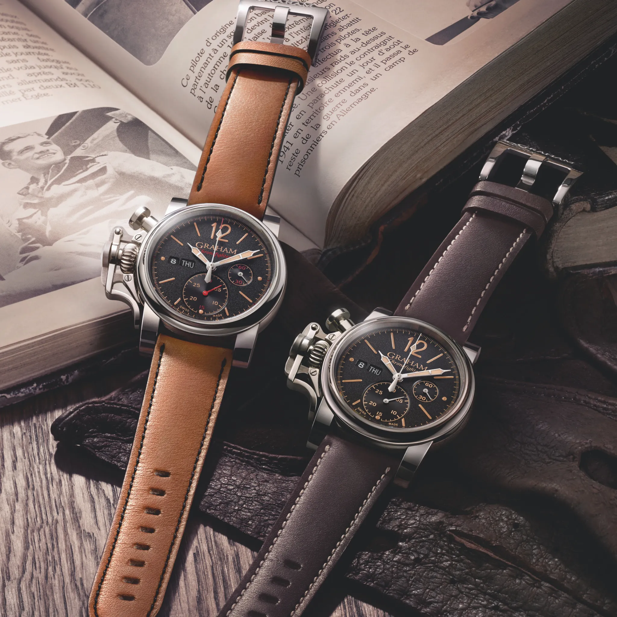 CHRONOFIGHTER VINTAGE (BROWN)