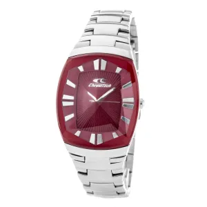 Chronotech Silver Stainless Steel Watch