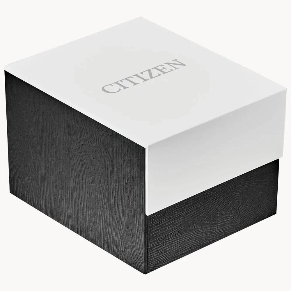 Citizen Arezzo Two-Tone White Dial Stainless Steel Women's Watch EM0874-57D