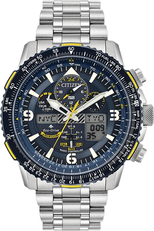 Citizen Eco Drive Blue Angels Promaster Skyhawk A-T Men's Watch JY8078-52L