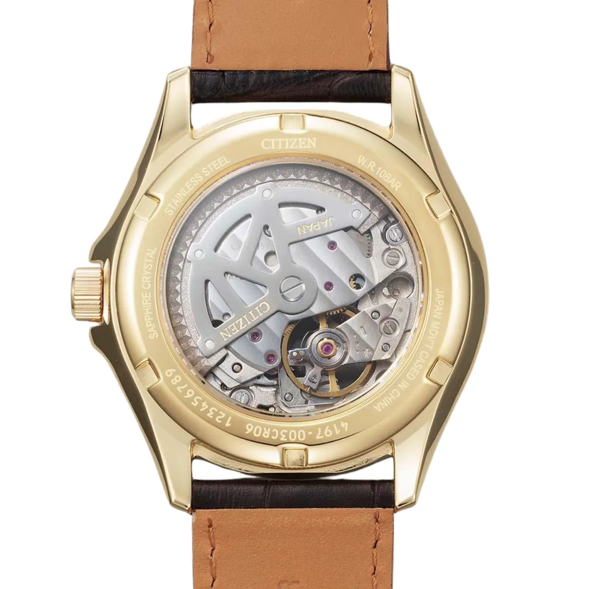 Citizen NP1013-02P Collection Classic Automatic Open Heart Watch