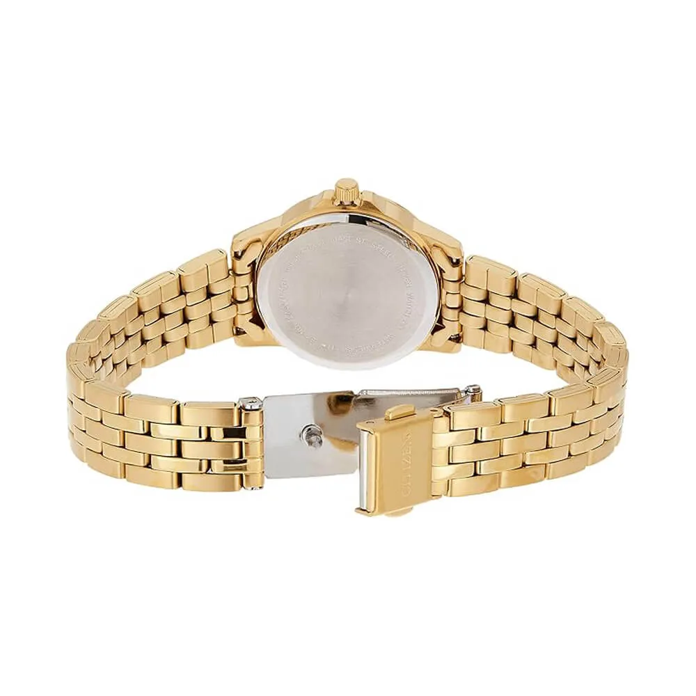 Citizen Women's Gold-tone Stainless Steel Quartz Watch EQ0603-59P