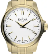 Classic Quartz Swiss-Made Gold-Tone Executive Watch 16858915