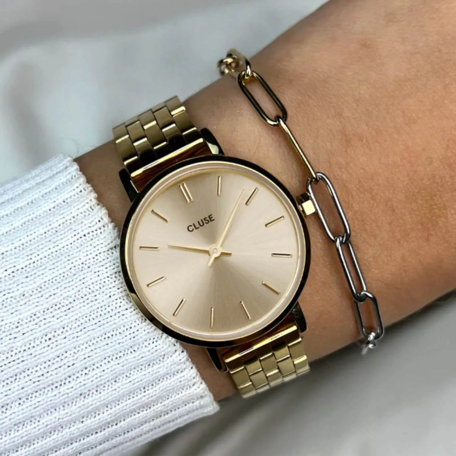 Cluse Boho Chic Petite Gold Watch