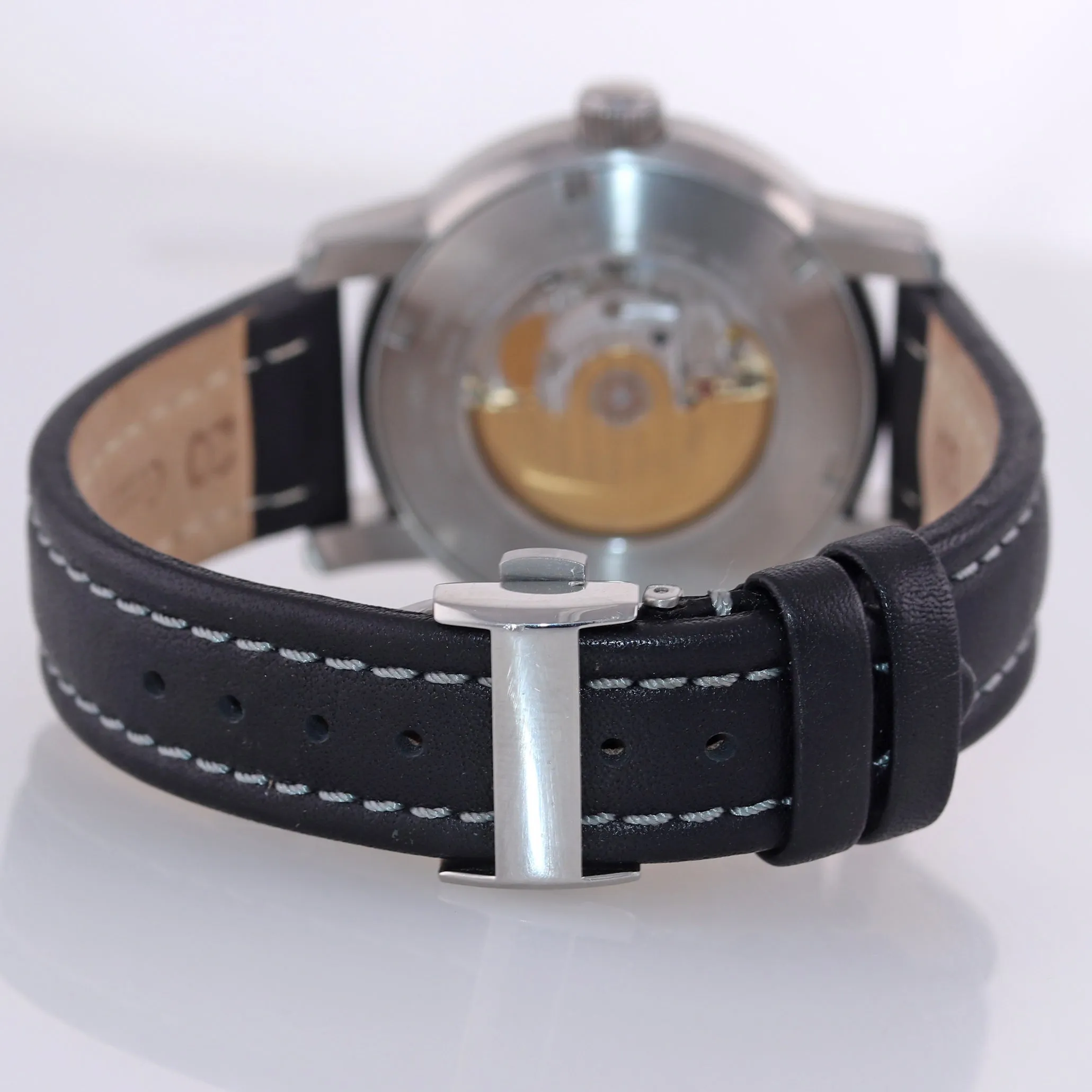 Cristino Swiss Automatic Stainless Steel 42mm ETA Black 2824 Date Watch
