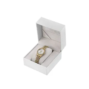 Daniel Klein Diamond Women's Analog Watch Gold Stainless Steel  DK.1.14027