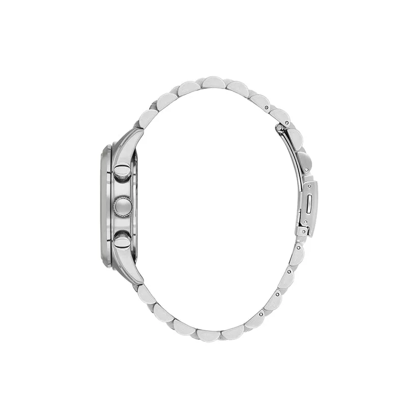 Daniel Klein Exclusive Men's Chronograph Watch Silver Stainless Steel  DK.1.13976