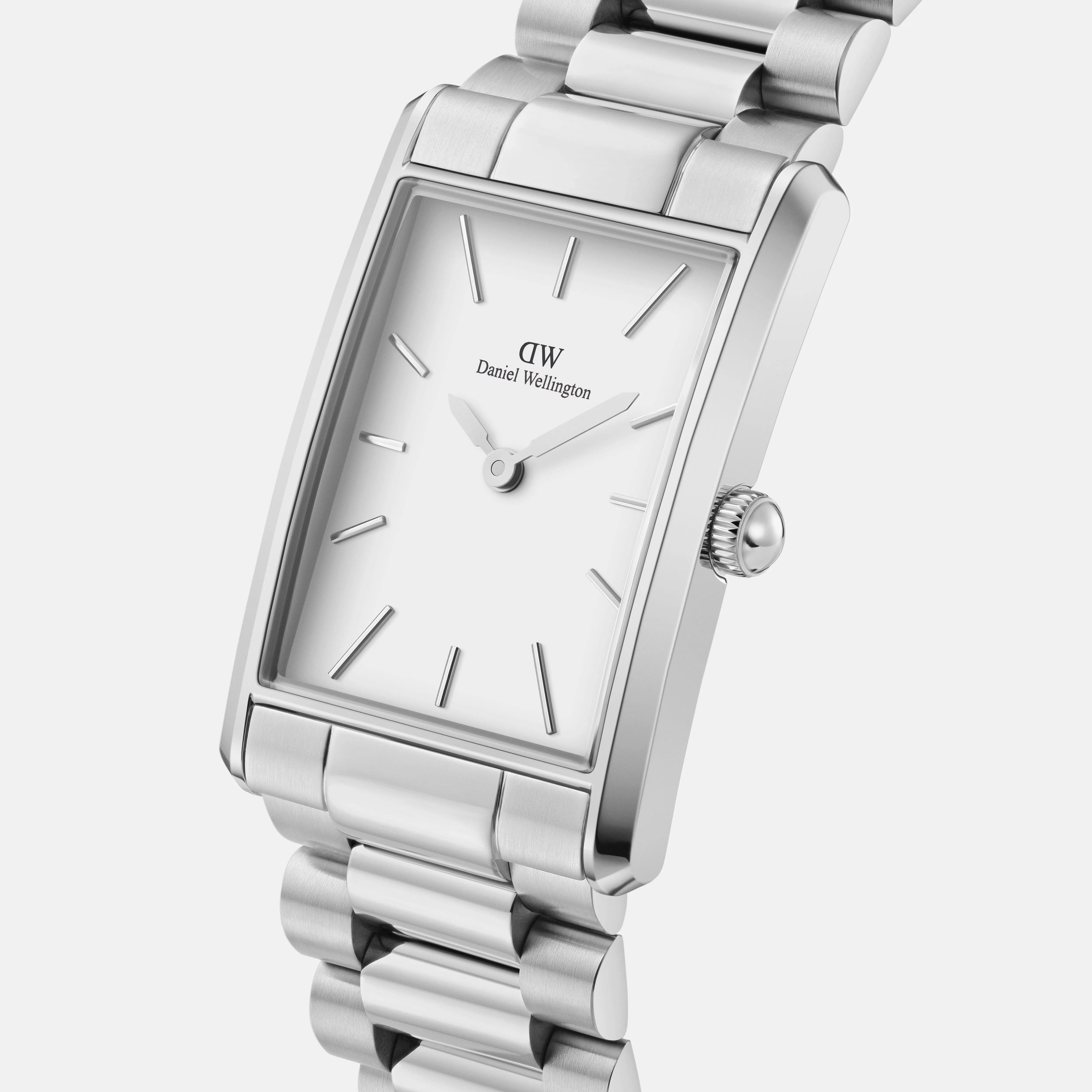 Daniel Wellington Bound 35x24 3-Link S White Watch