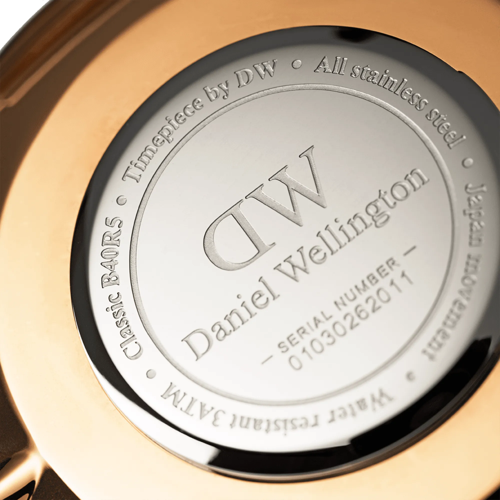 Daniel Wellington Classic 40 Reading Rose Gold & Black Watch