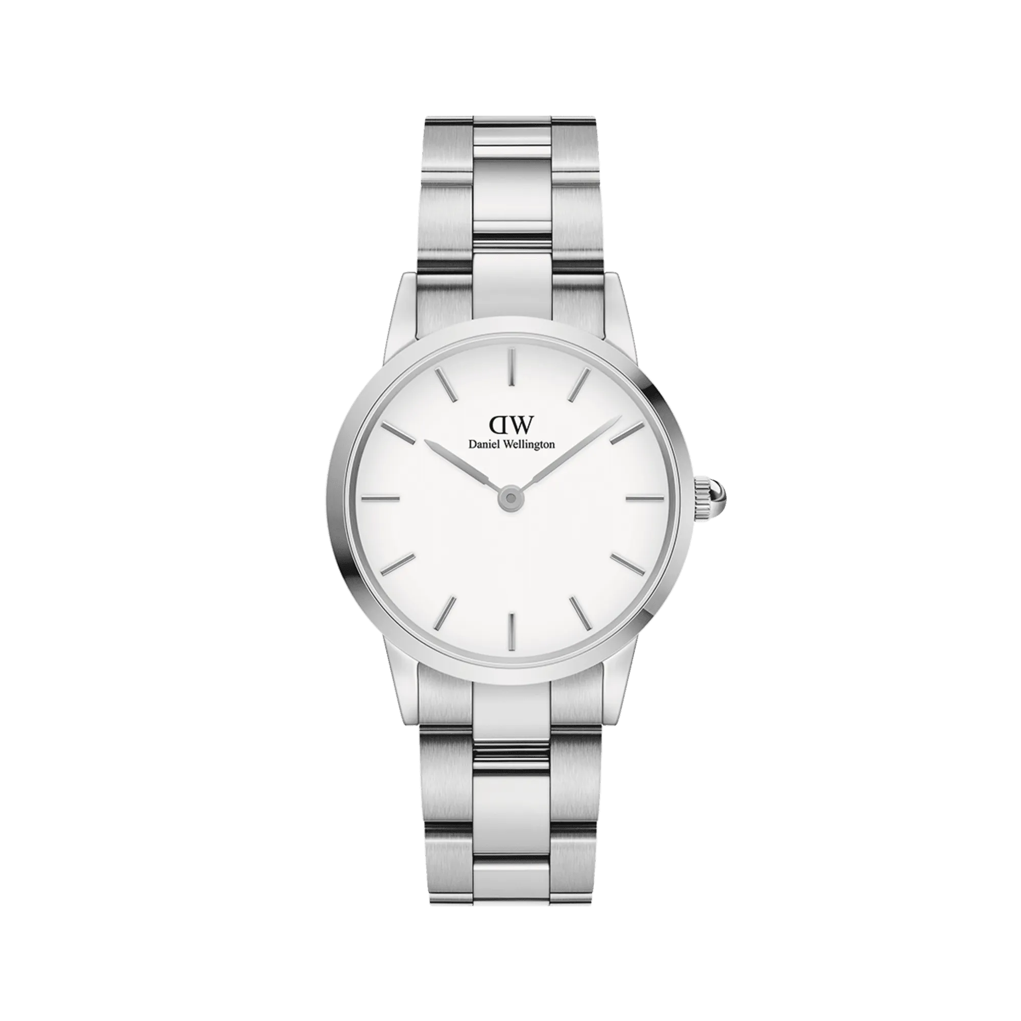 Daniel Wellington Iconic Link 36 Silver & White Watch