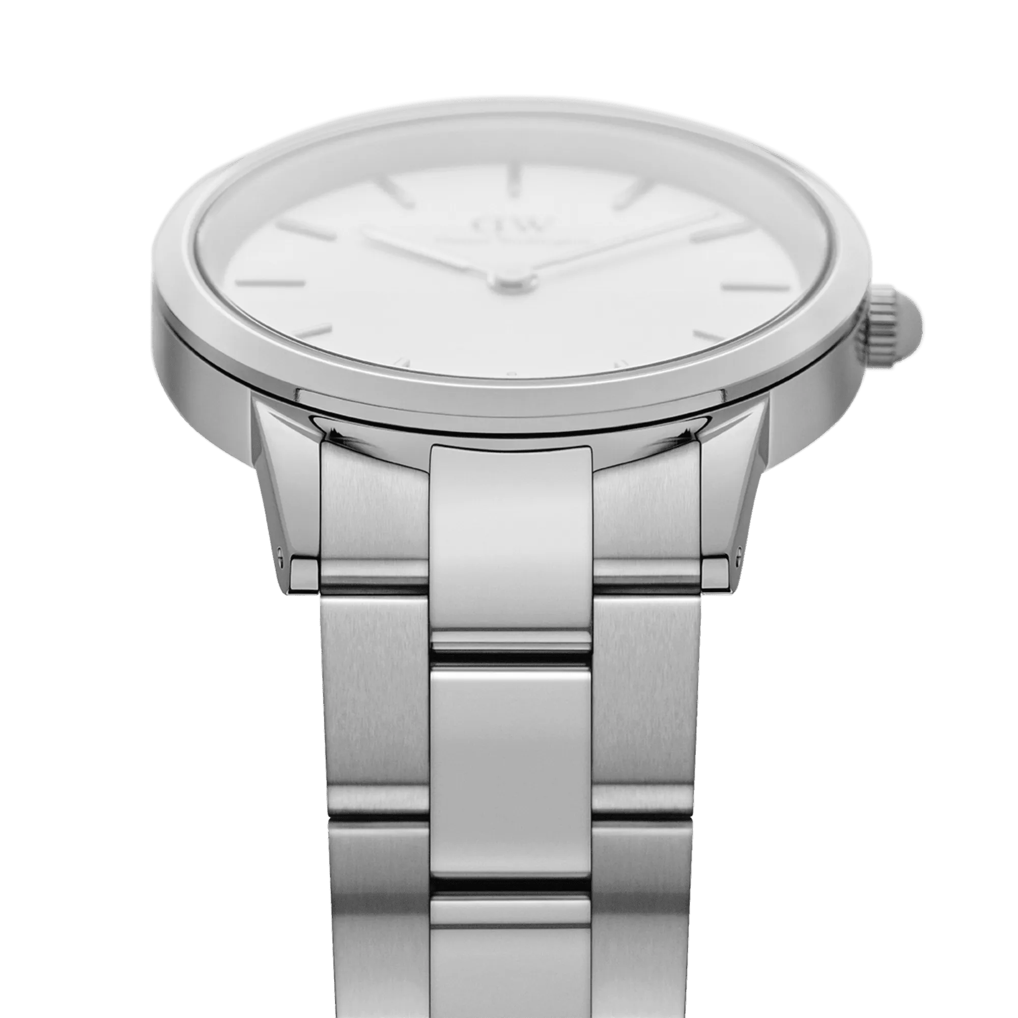 Daniel Wellington Iconic Link 36 Silver & White Watch