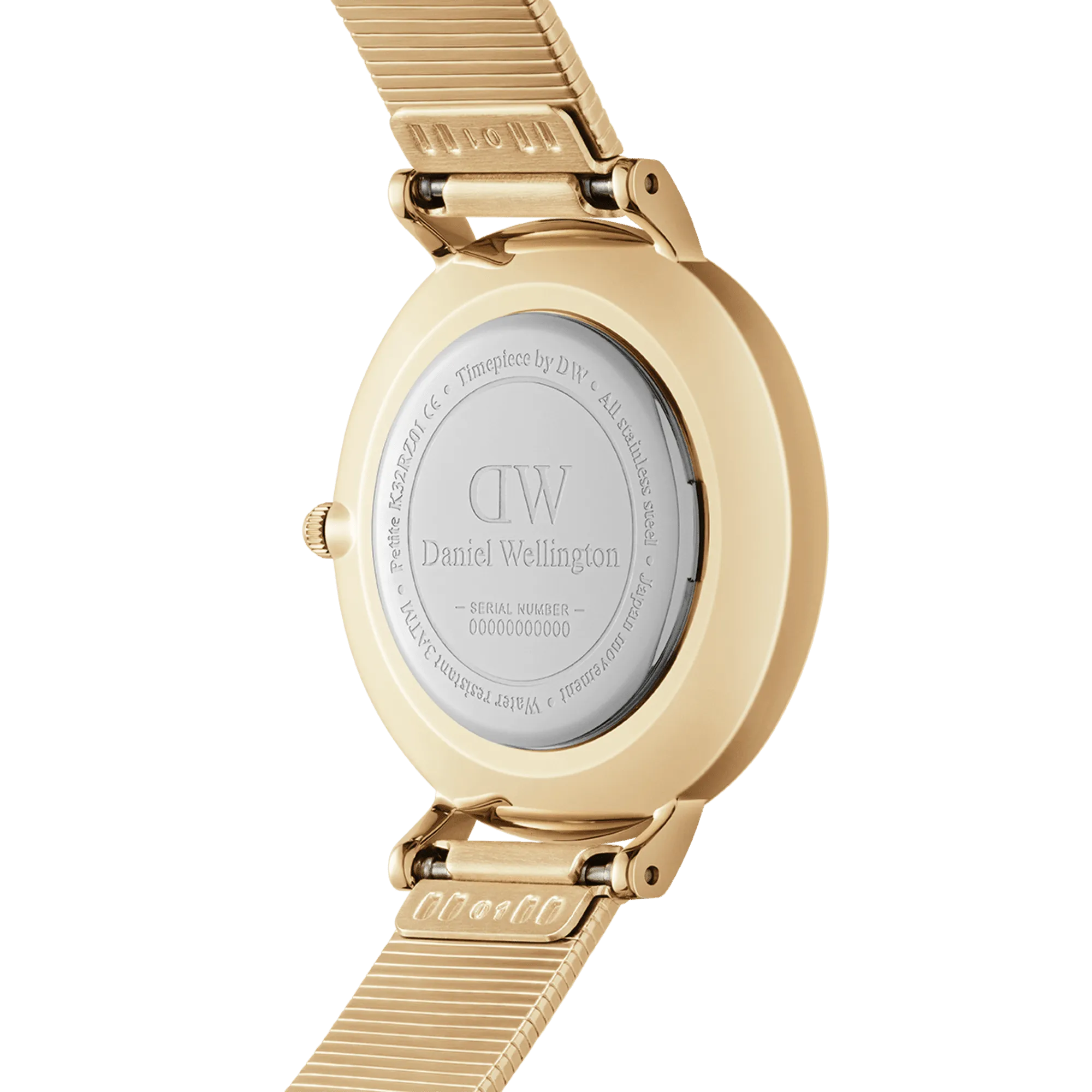 Daniel Wellington Petite 28 Lumine Gold Mother of Pearl White Watch