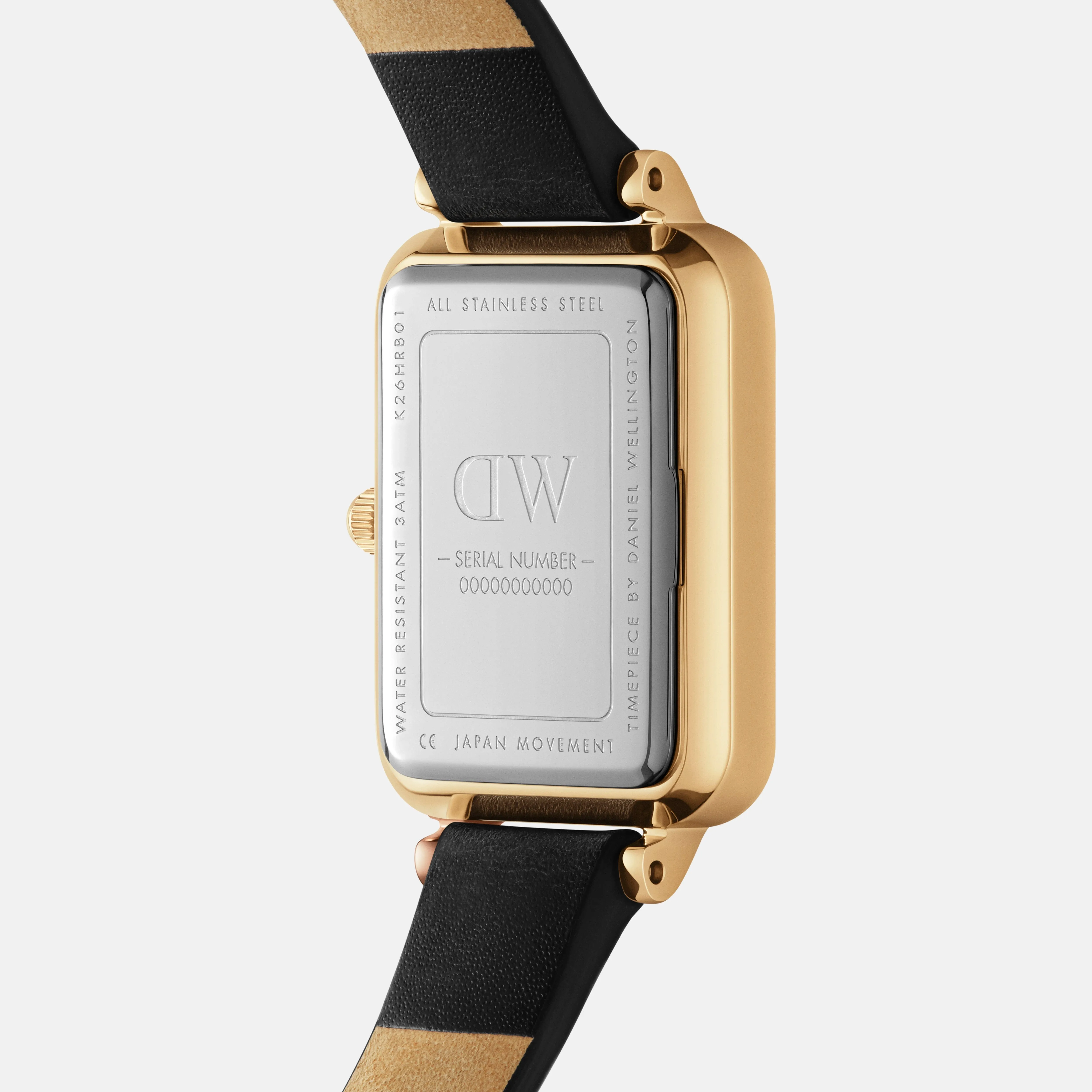Daniel Wellington Quadro Roman Numerals 20x26 Sheffield G White Watch