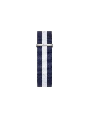 Daniel Wellington Wristband Strap Classic Glasgow Silver Women 18mm