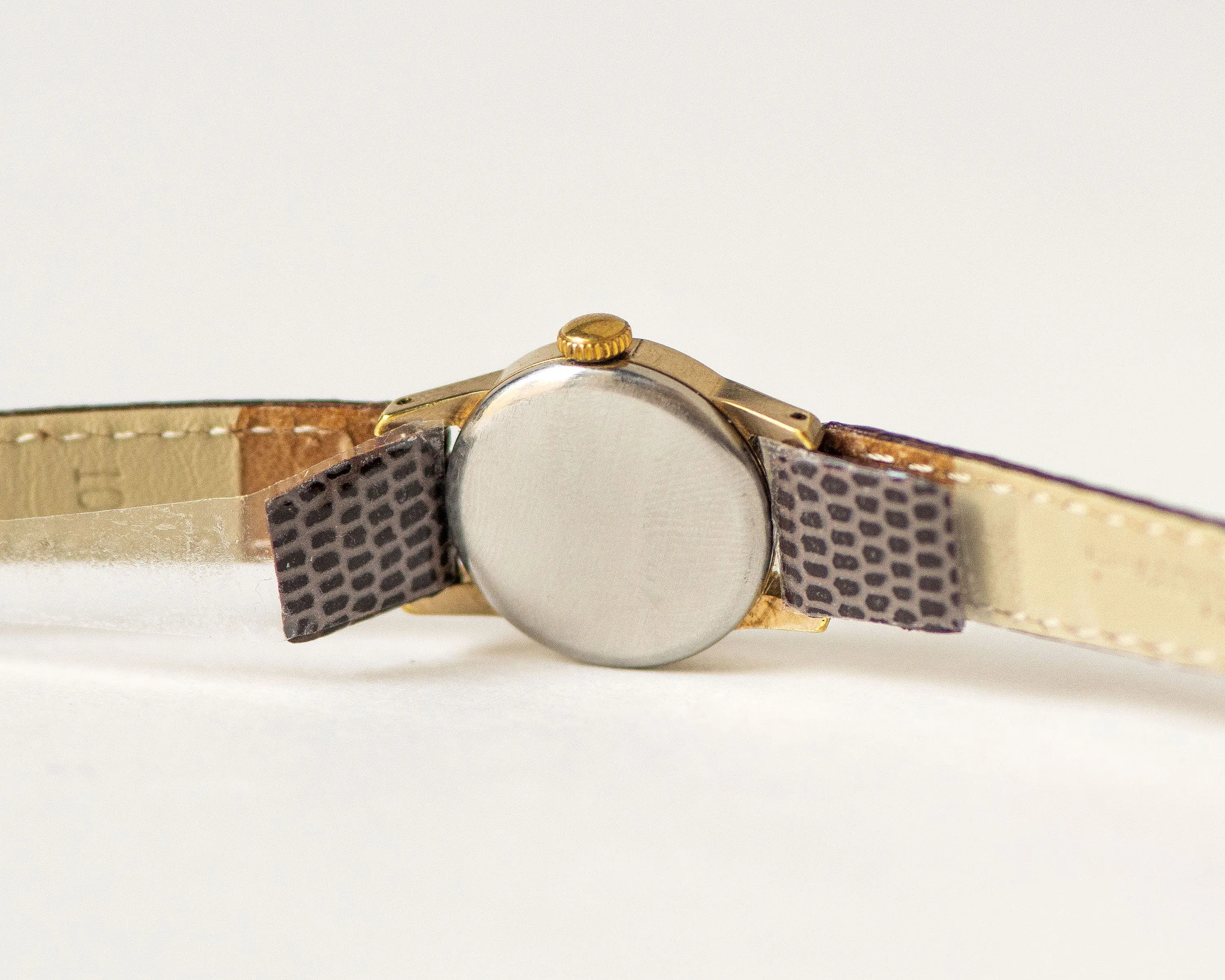 Dark burgundy women watch Glory, limited edition lady wristwatch gold plated, delicate lady watch classic gift, new premium leather strap
