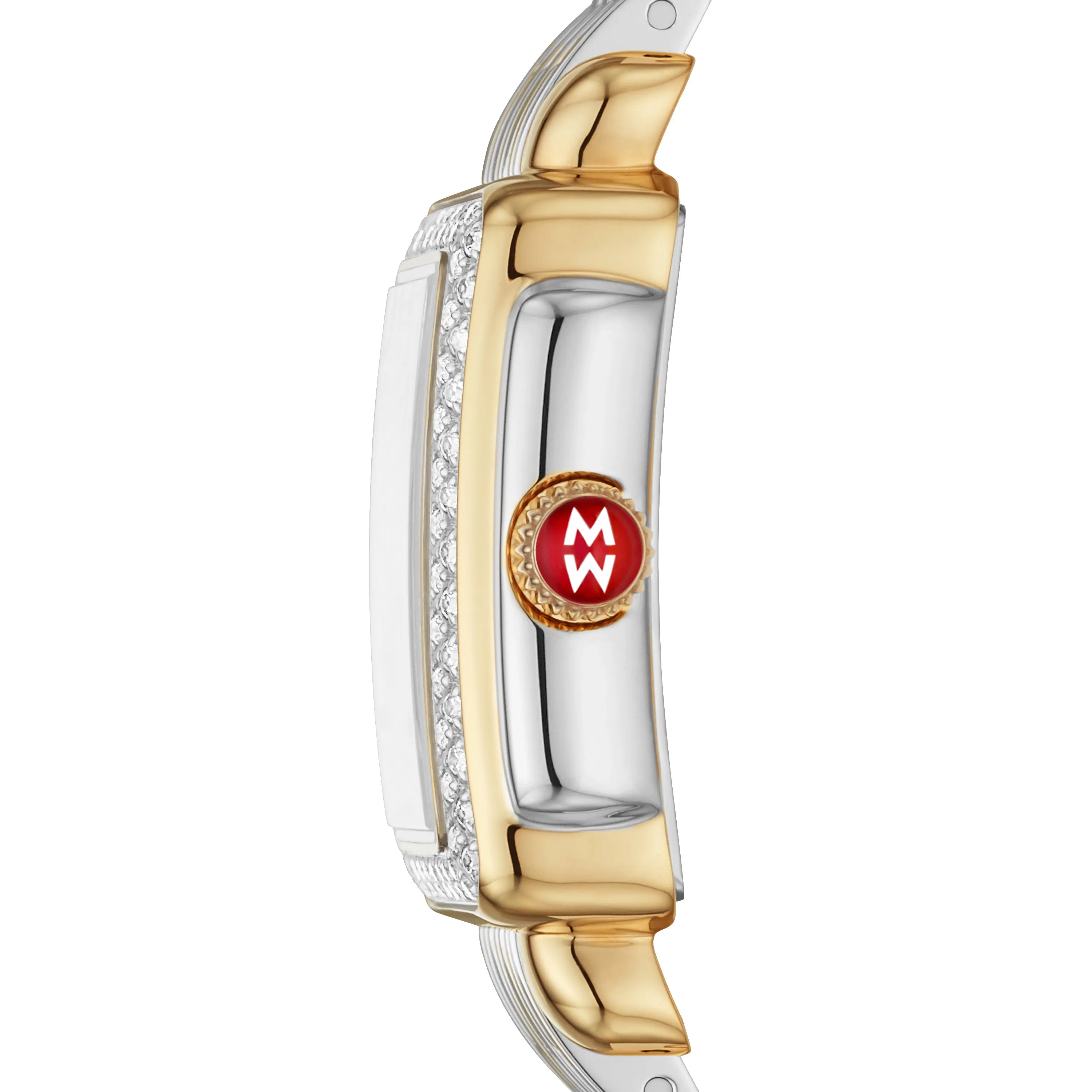 Deco Mini Two-Tone 18k Gold Diamond Watch