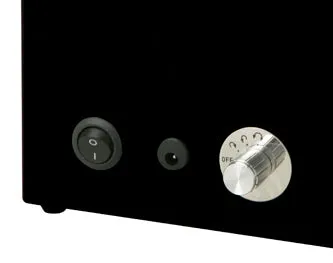 Diplomat Black Wood Dual Watch Winder with Carbon Fiber Interior