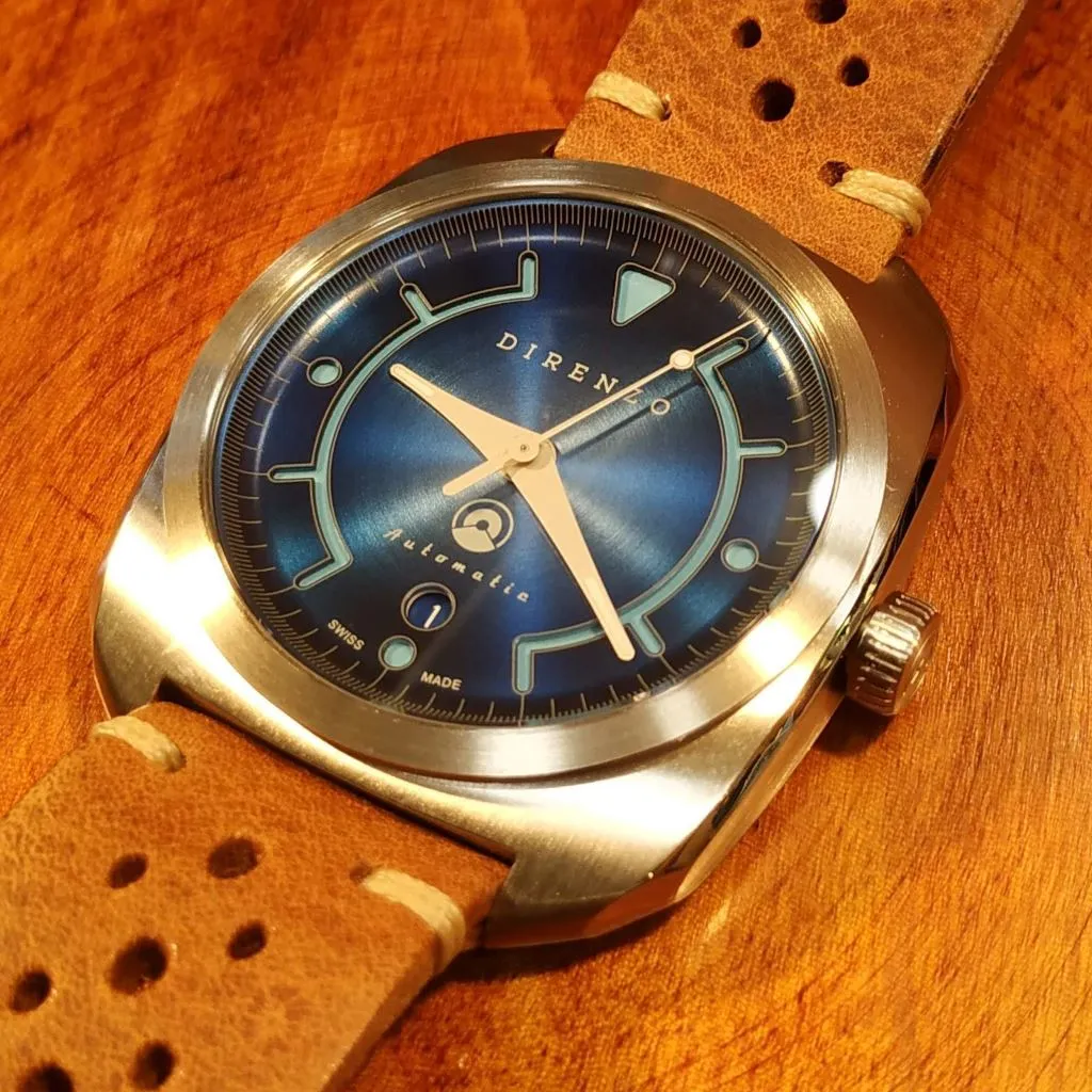 Direnzo DRZ_02 Blue SS - Swiss&nbsp;Made Limited&nbsp;Edition
