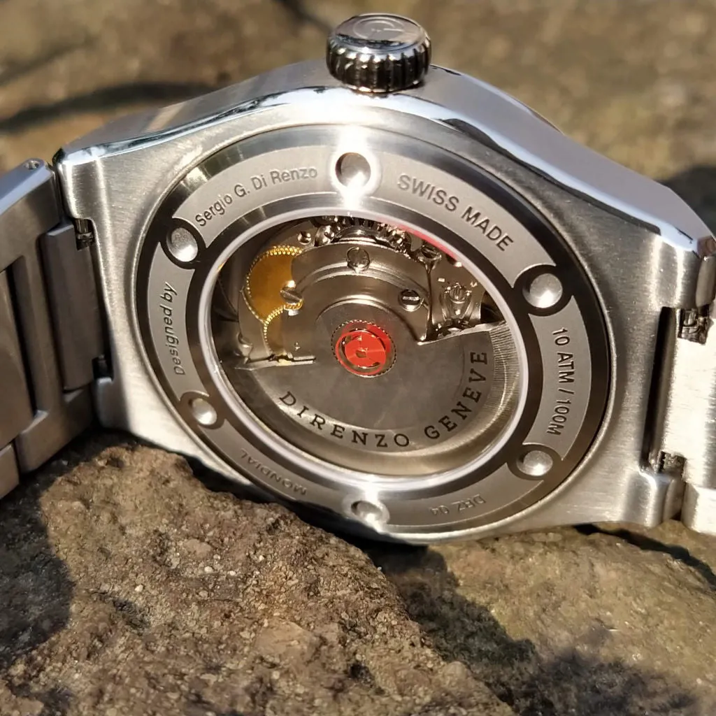 Direnzo DRZ04 Mondial V2 Classic&nbsp;White - Swiss&nbsp;Made