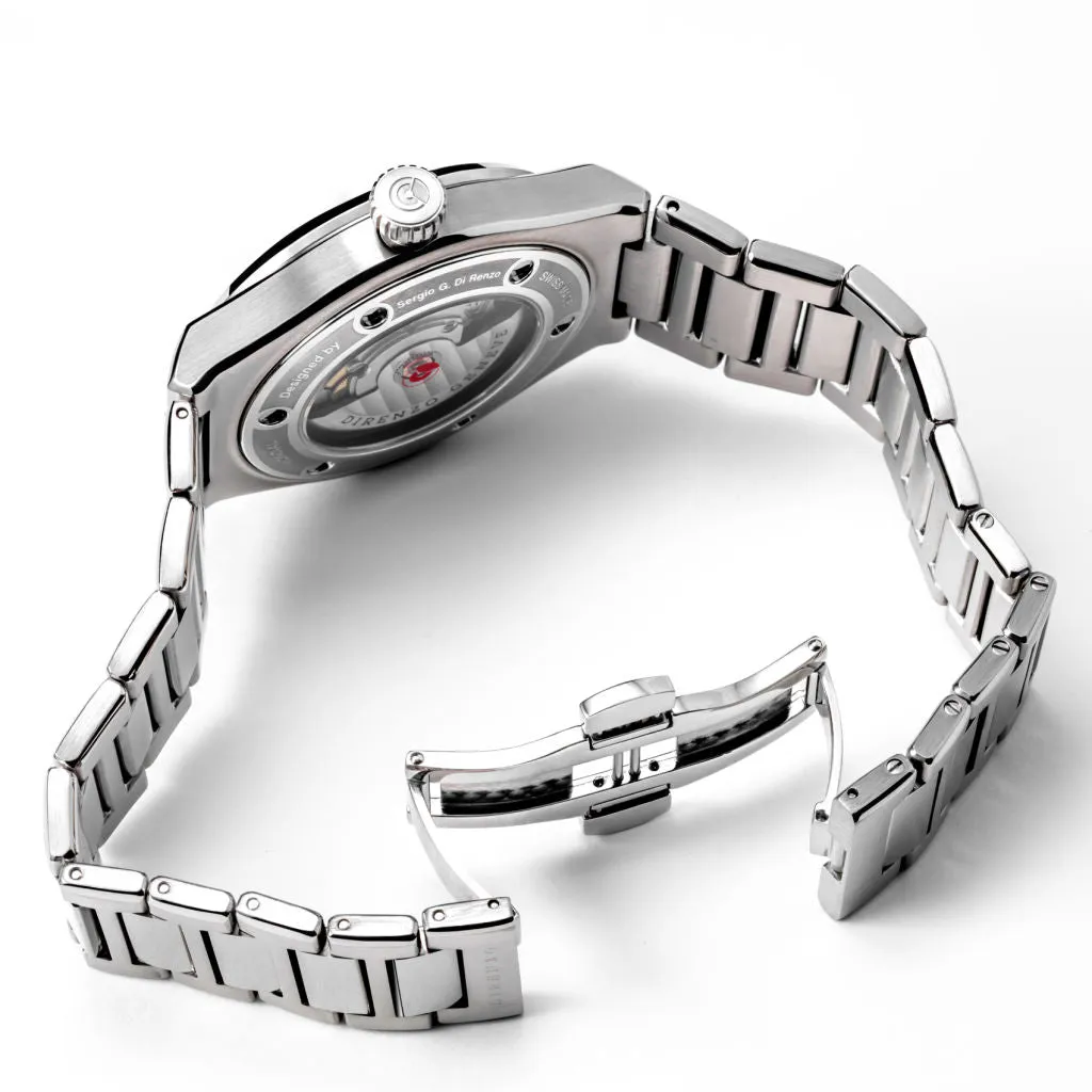 Direnzo DRZ04 Mondial V2 Classic&nbsp;White - Swiss&nbsp;Made