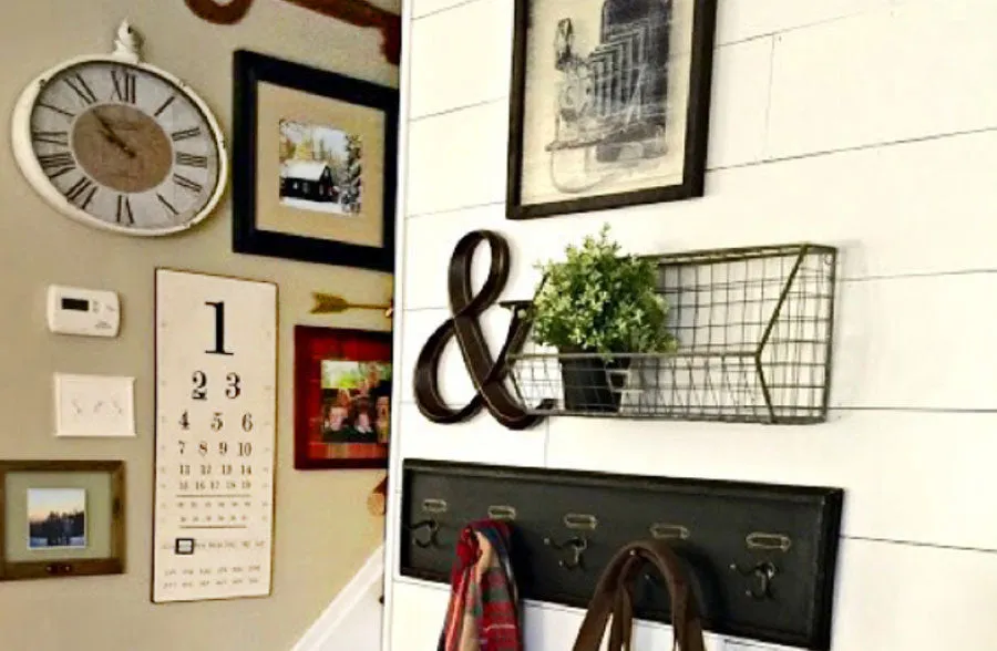 Distressed Oversized Pocket Watch Clock