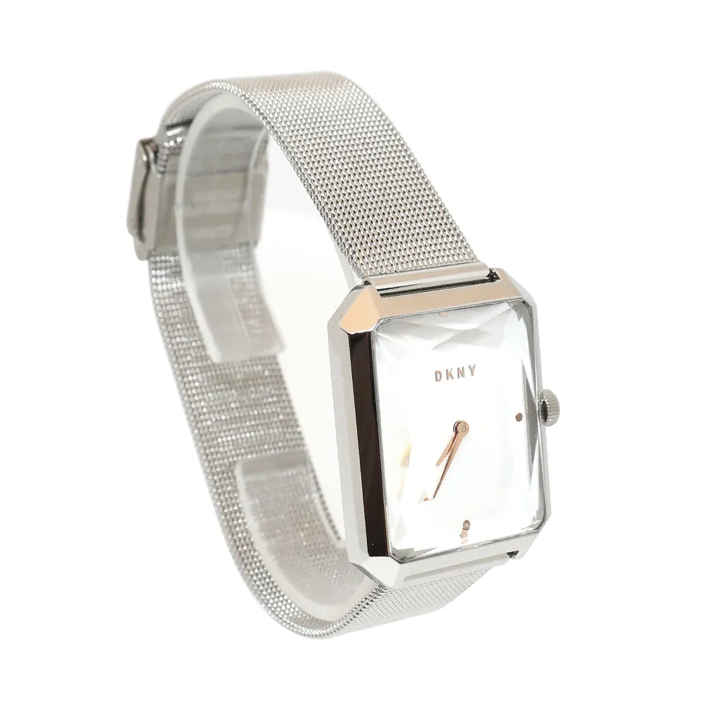 DKNY Ladies Watch Mesh Bracelet & Stainless Steel Case