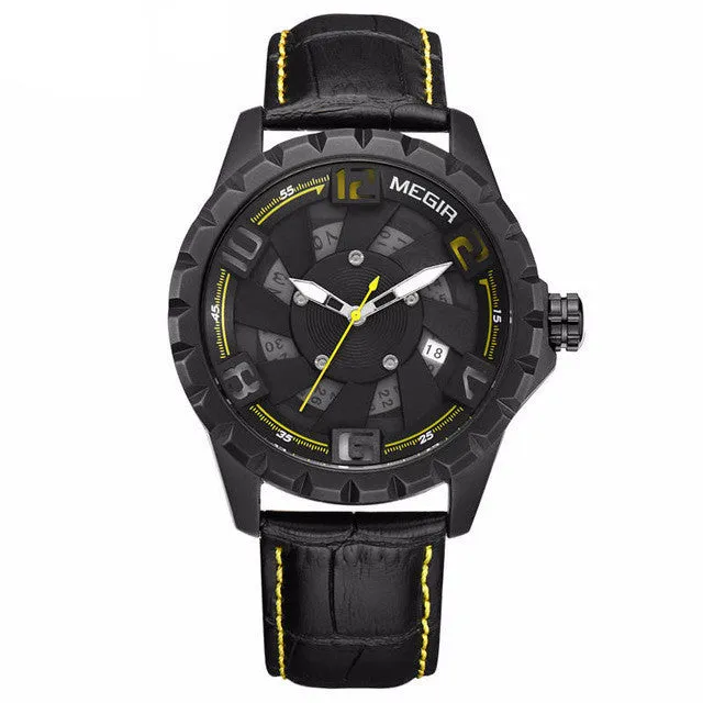 Dynamic Calendar Wristwatch