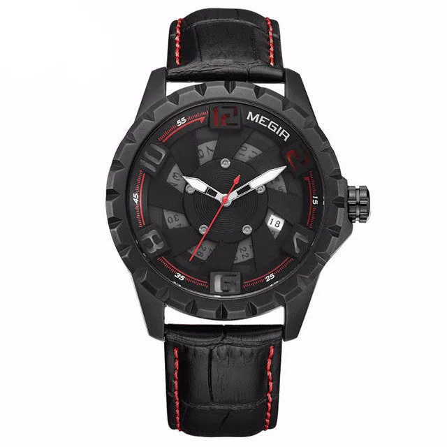 Dynamic Calendar Wristwatch