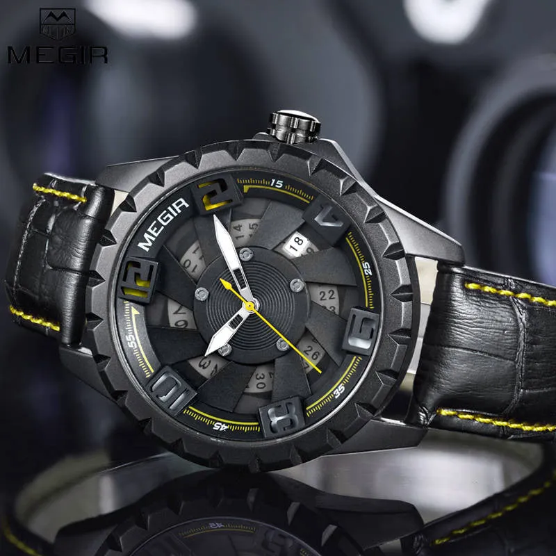Dynamic Calendar Wristwatch