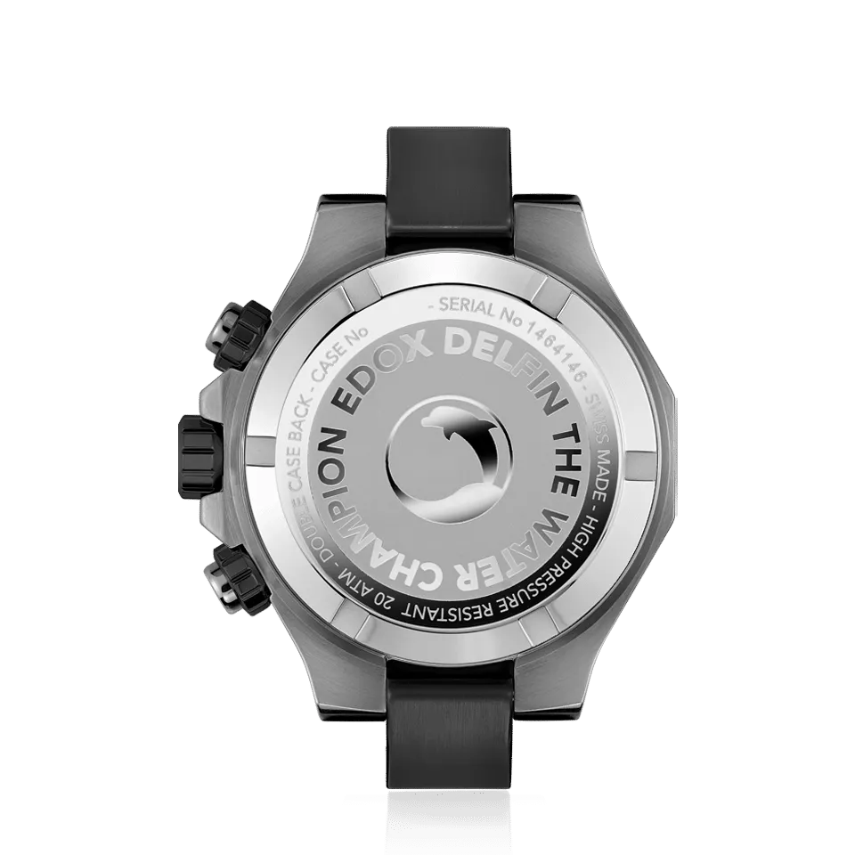 EDOX SWISS MADE 10112-37GNOCA-ANO DELFIN THE ORIGINAL CHRONOGRAPH