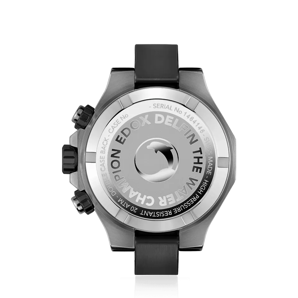 EDOX SWISS MADE 10113-37GNCA-GNO DELFIN THE ORIGINAL CHRONOGRAPH