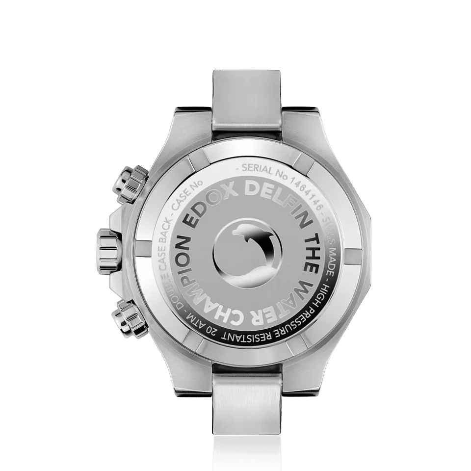 EDOX SWISS MADE 10113-3M-NIN DELFIN THE ORIGINAL CHRONOGRAPH
