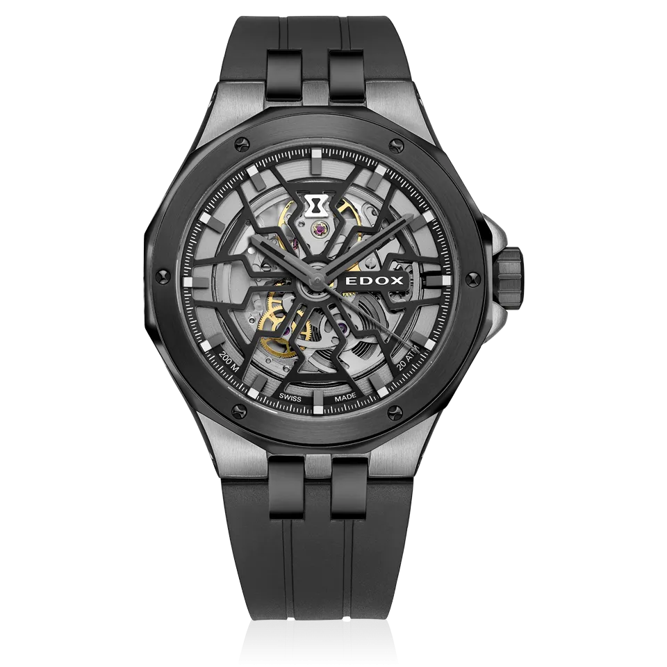 EDOX SWISS MADE 85303-357GN-NGN DELFIN THE ORIGINAL MECANO AUTOMATIC