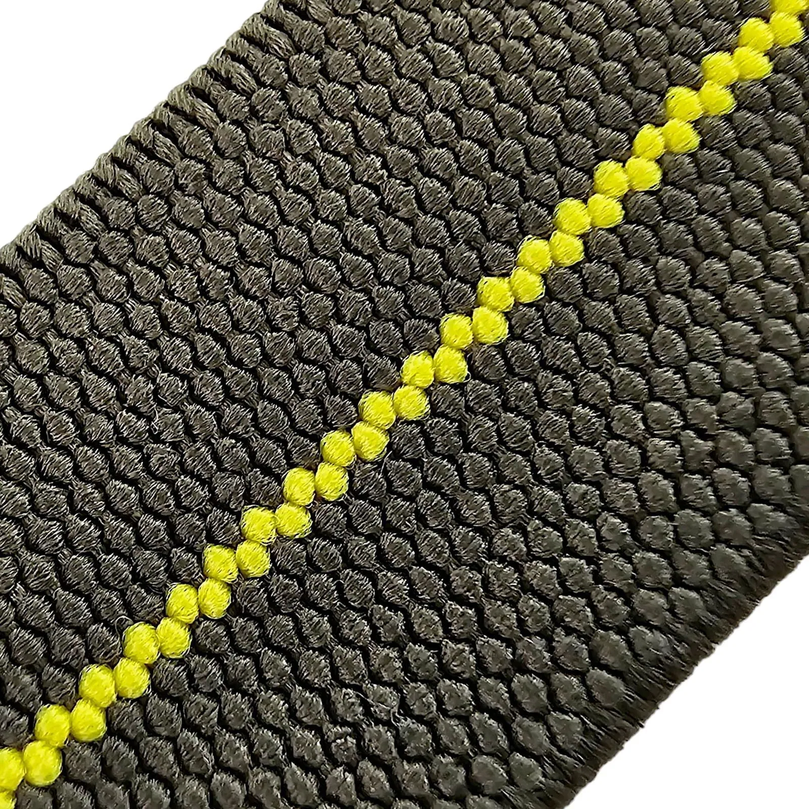 Elastic Nylon French Marine Nationale Watch Strap 20mm 22mm Army Green Yellow