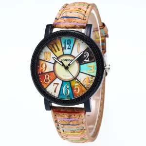 Fashion  Women Unisex Watches Retro  style