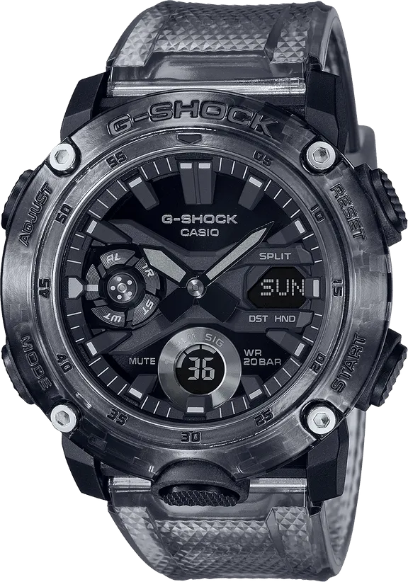 G-Shock Analog Digital Men's Watch GA2000SKE-8A