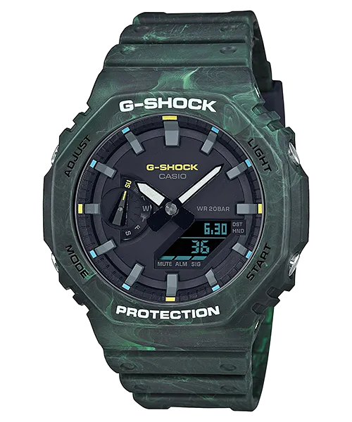 G-Shock CasiOak Carbon Core Mystic Forest GA2100FR-3A