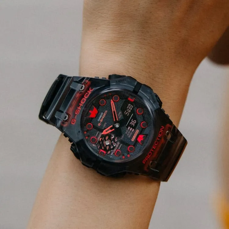 G Shock Duo Bluetooth Carbon/Resin Watch