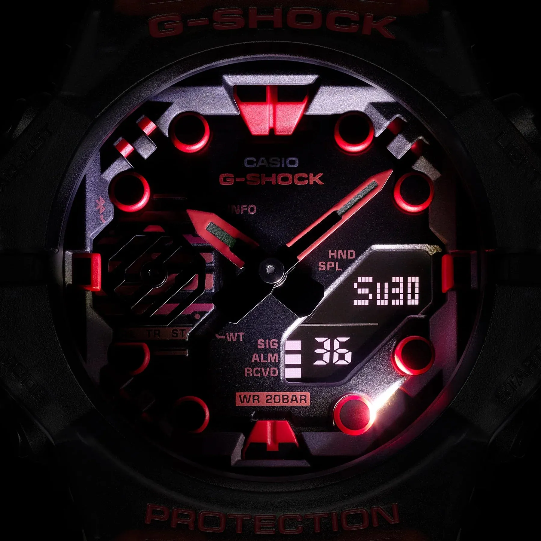 G Shock Duo Bluetooth Carbon/Resin Watch