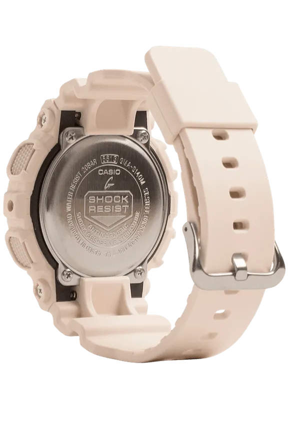 G-Shock Pink Tone Women's Watch GMAS140M-4A