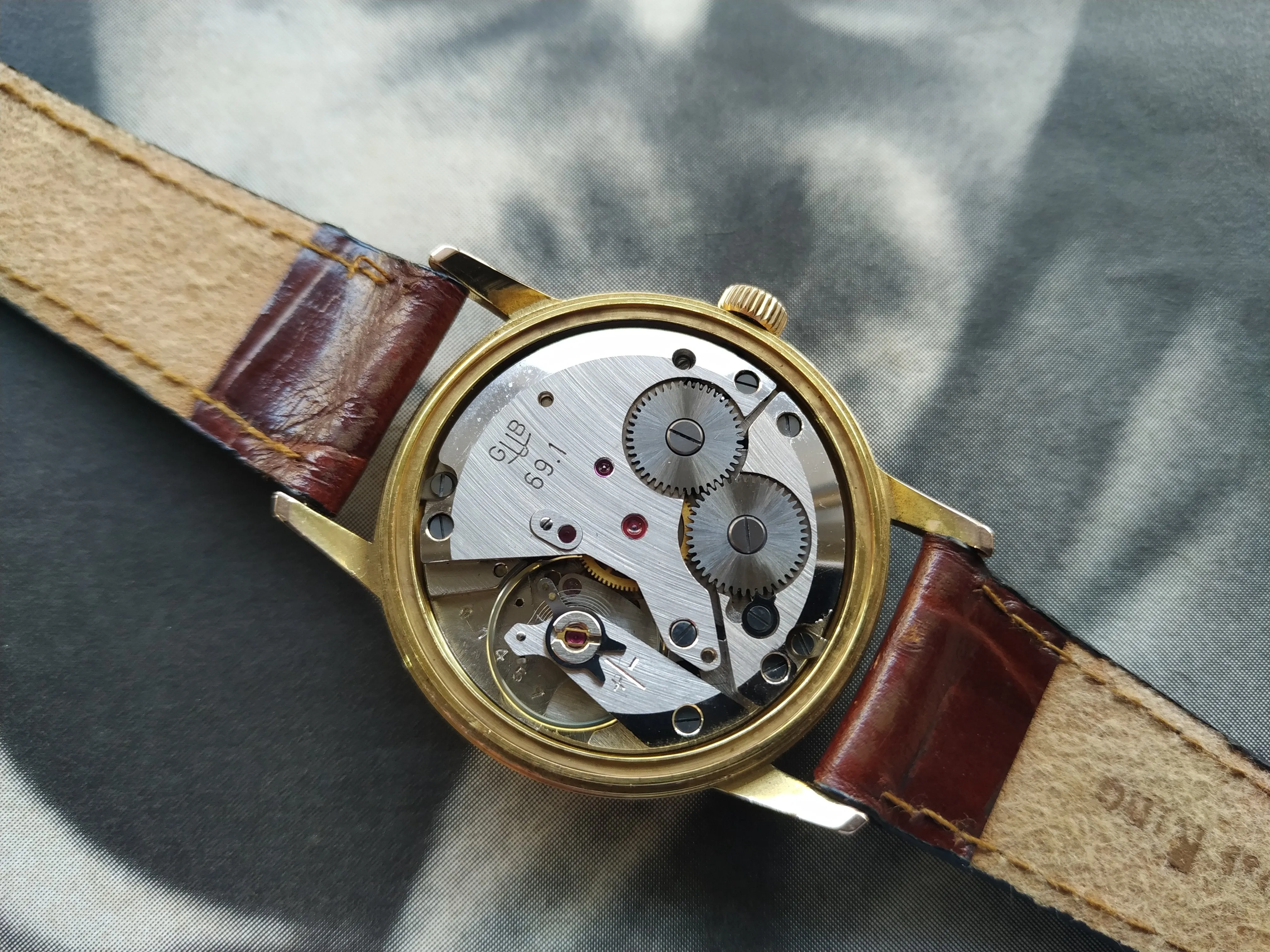 Glashutte Vintage Wristwatch Calibre GUB 69.1
