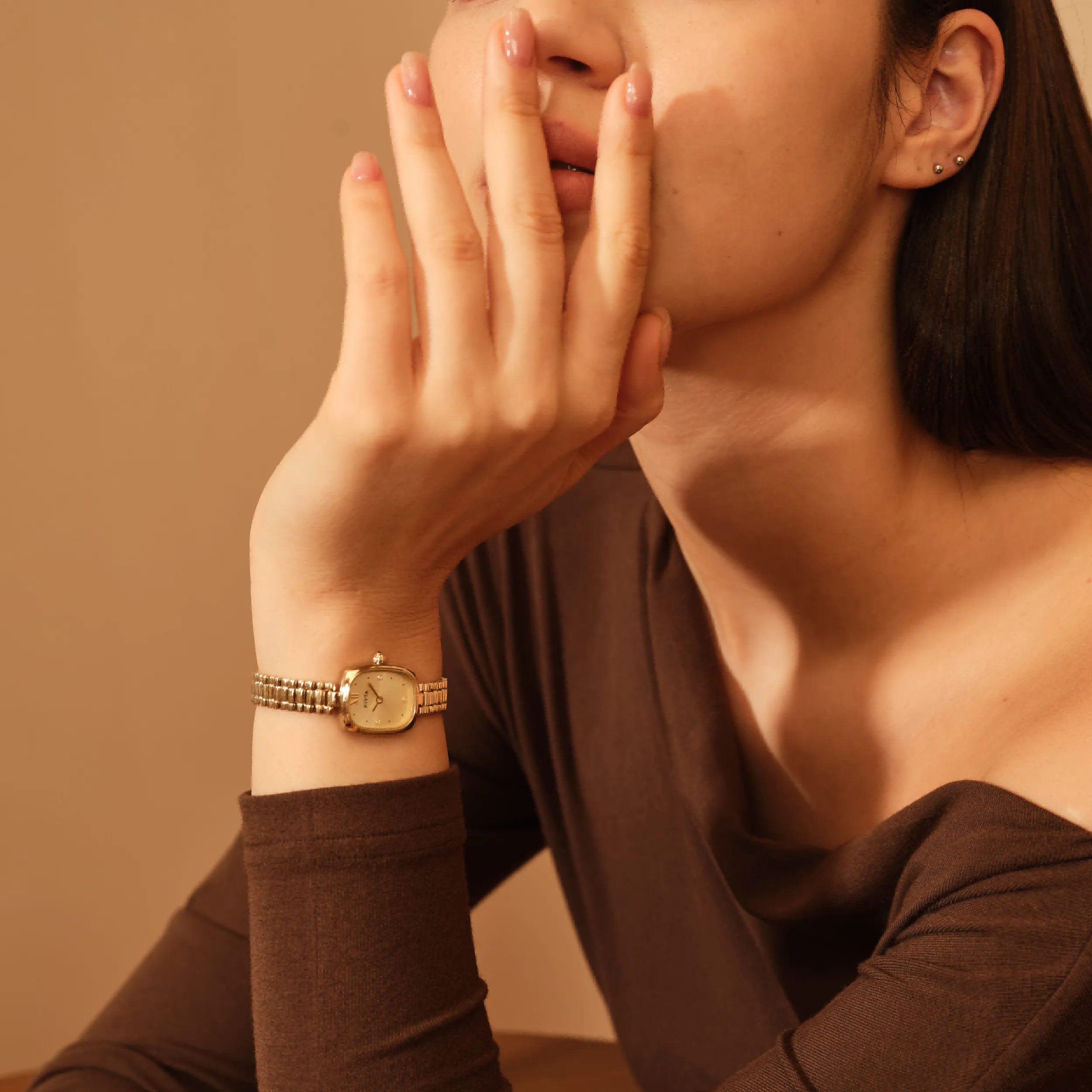 Gold Watches for Women Plus