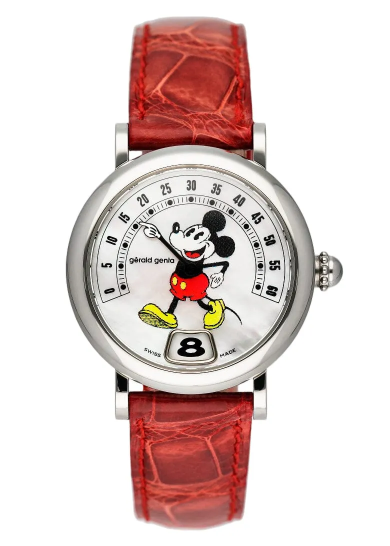 Gérald Genta Disney G.3622 Mickey Mouse MOP Dial Ladies Watch