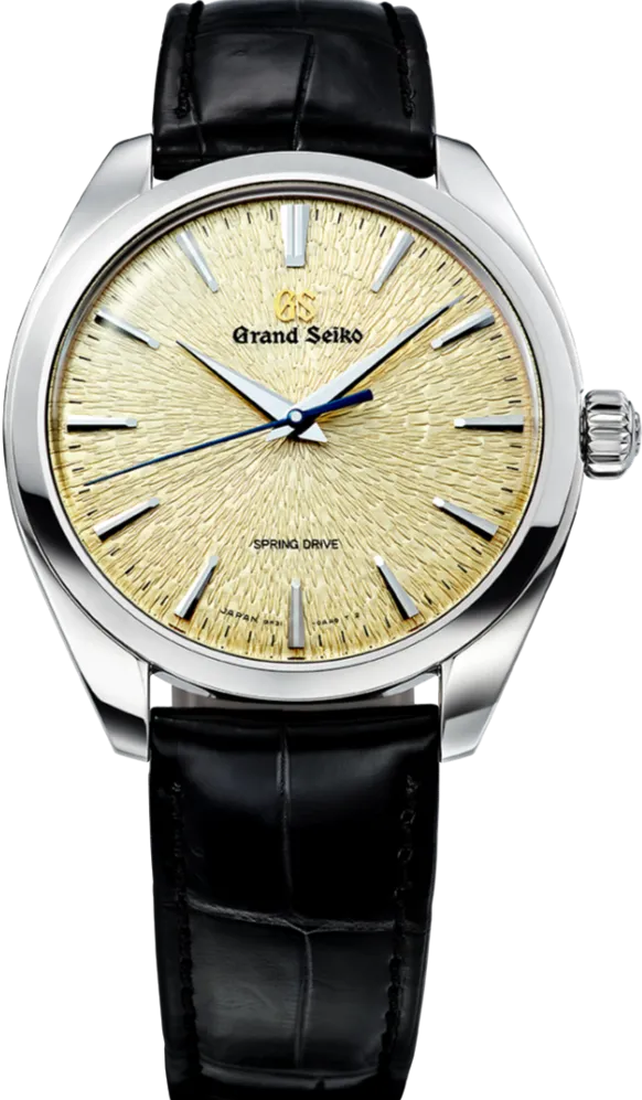 Grand Seiko Elegance Collection Spring Drive Thailand Exclusive Limited Edition Hikari “Golden Light” Iwate Dial SBGY025