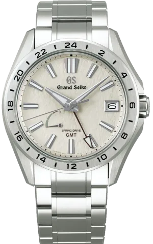 Grand Seiko Evolution 9 Collection 9R Titanium Spring Drive GMT "Morning Mist" SBGE285