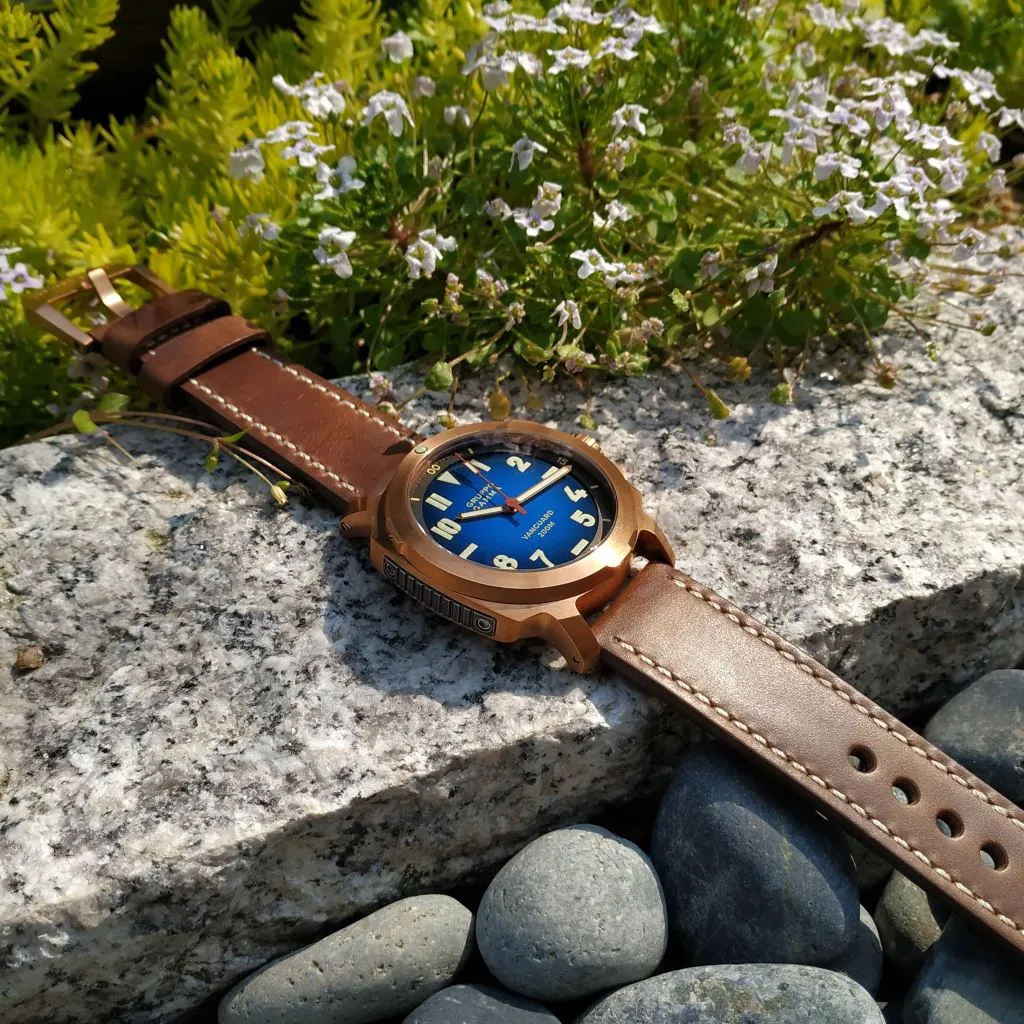 Gruppo Gamma Vanguard AN-18 Mk&nbsp;IV - Blue&nbsp;Cali&nbsp;Dial - Swiss ETA 2824-2 Mvmt