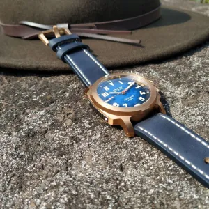 Gruppo Gamma Vanguard AN-18 Mk&nbsp;IV - Blue&nbsp;Cali&nbsp;Dial - Swiss ETA 2824-2 Mvmt