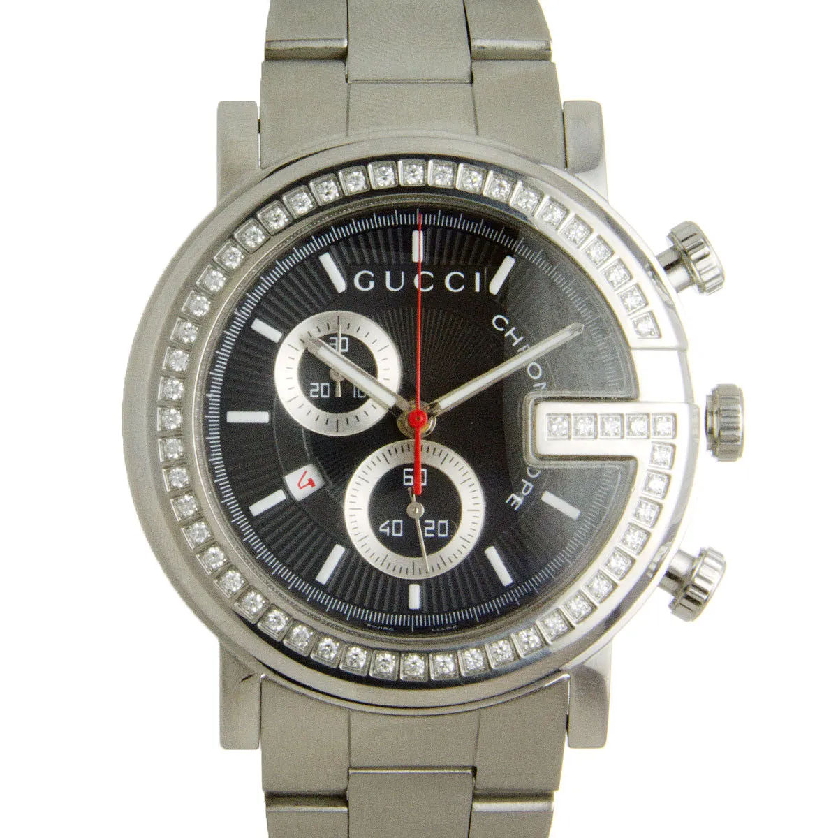Gucci 101M G Diamond Chronograph