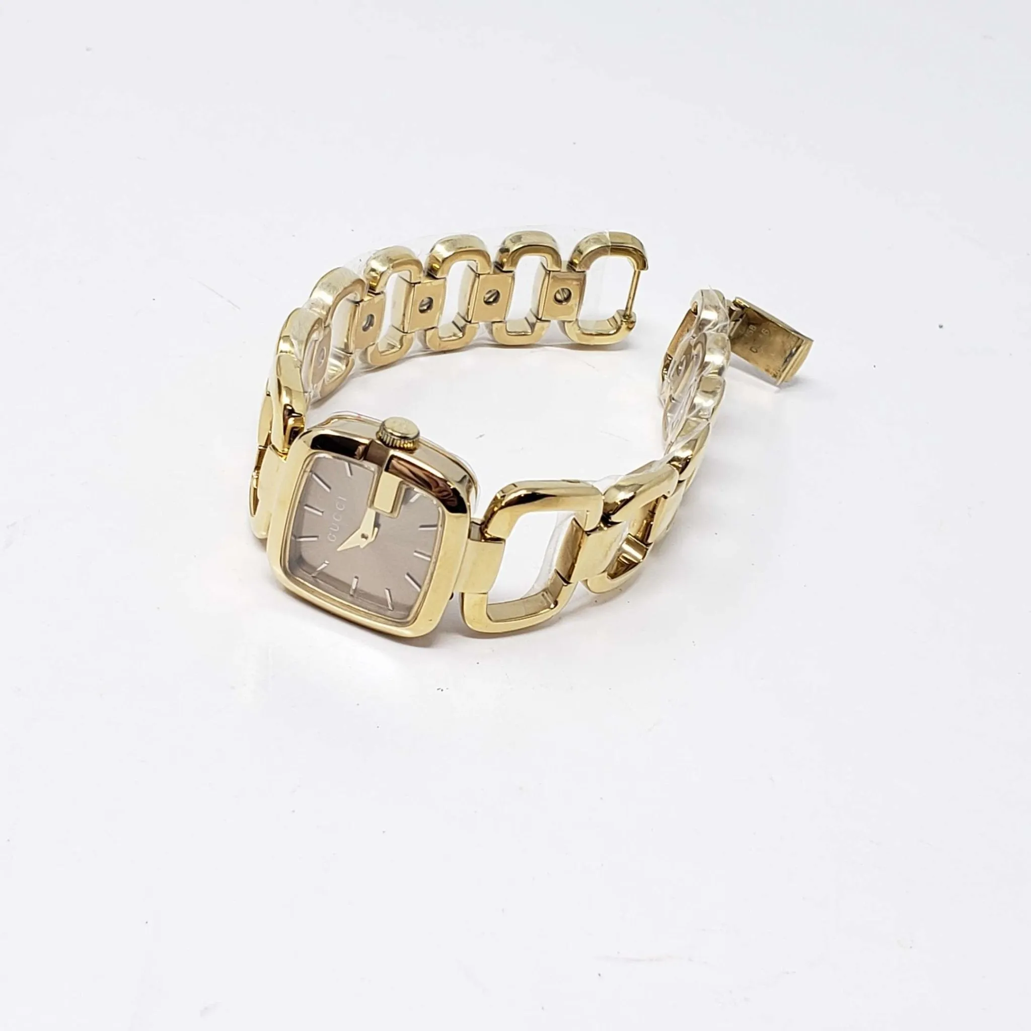 Gucci G-Gucci Gold-Tone Stainless Steel Watch