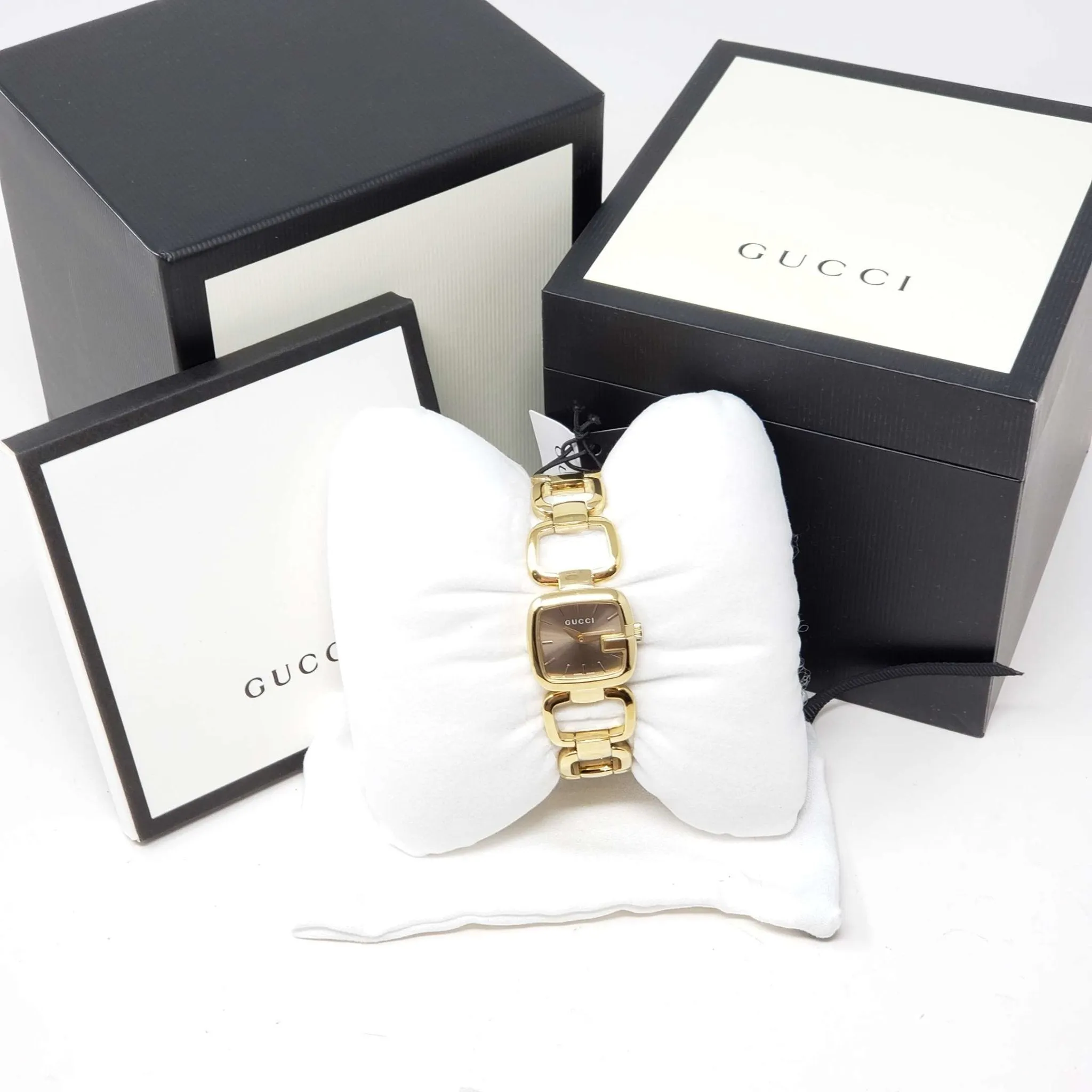 Gucci G-Gucci Gold-Tone Stainless Steel Watch